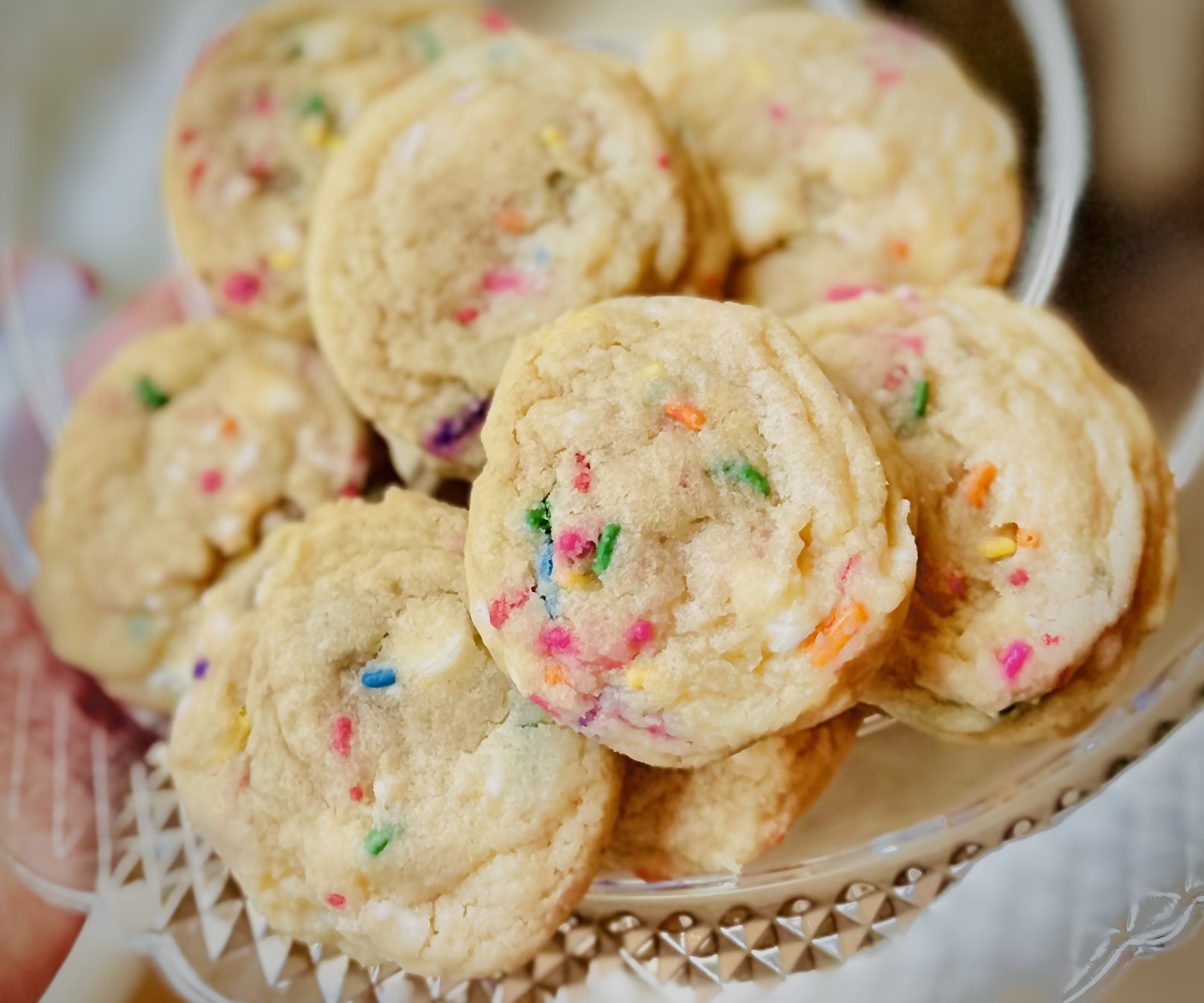 birthday cake cookies